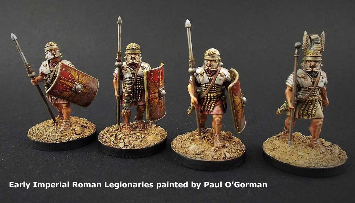 28mm Ancients - Early Imperial Roman Legionaries Advancing