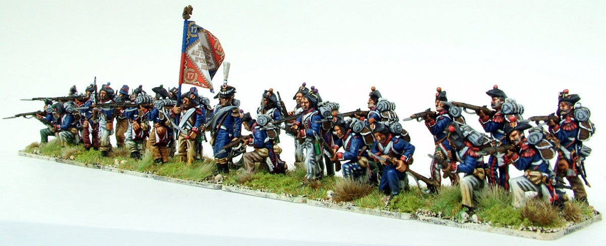 28mm Napoleonics - French Napoleonic Infantry 1804 - 1807