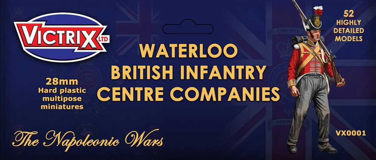 Waterloo British Infantry Centre Companies