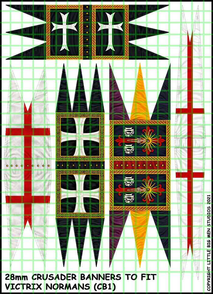 Crusader Banner Sheet 1