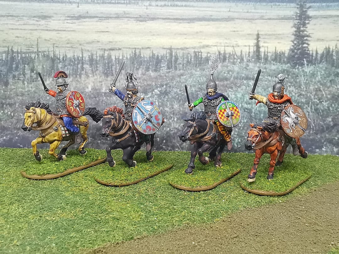 Flags And Transfers - Gallic Cavalry Shield Transfers 2