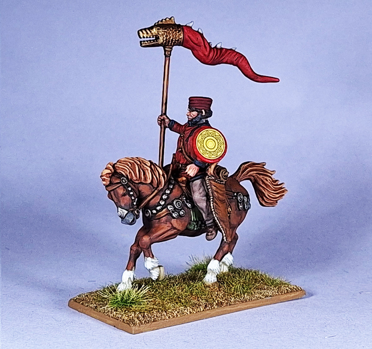 Arqueros de caballos romanos tardíos