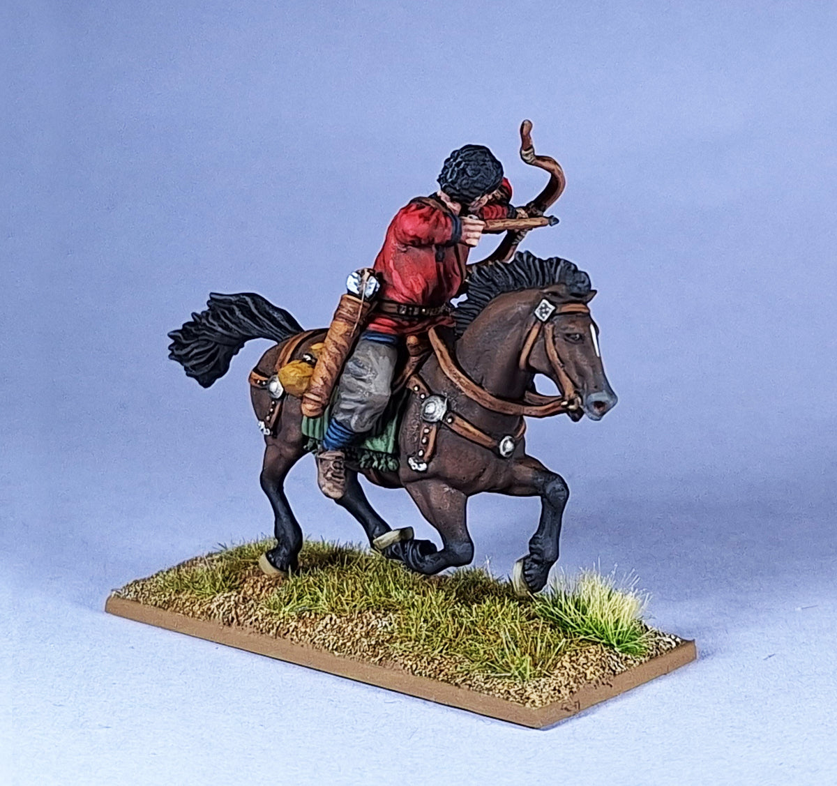 Arqueros de caballos romanos tardíos