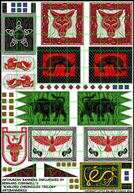 ARTHURIAN BANNERS 1 - Victrix Limited