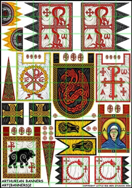 ARTHURIAN BANNERS 2 - Victrix Limited