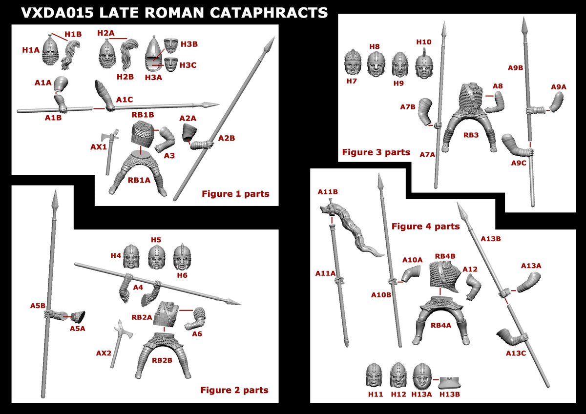 Cataphractos romanos tardíos