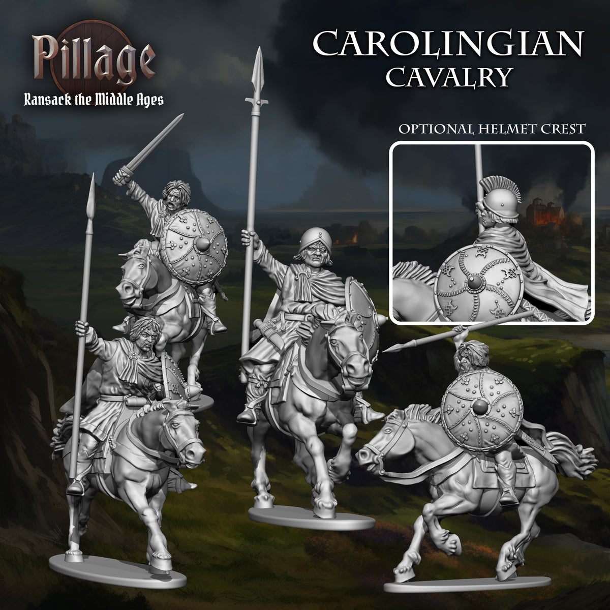 Carolingian Franks Cavalry