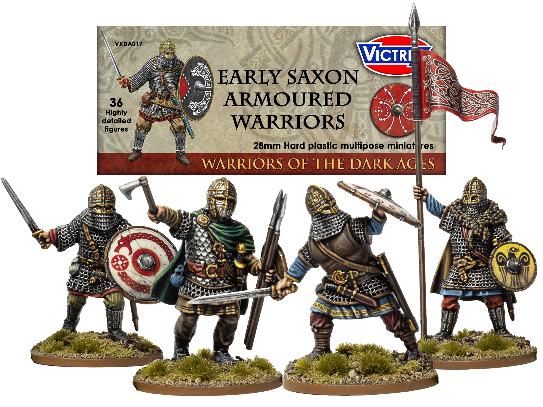 Saxon Composter Early Saxon Armoured Warriors - Victrix Limited