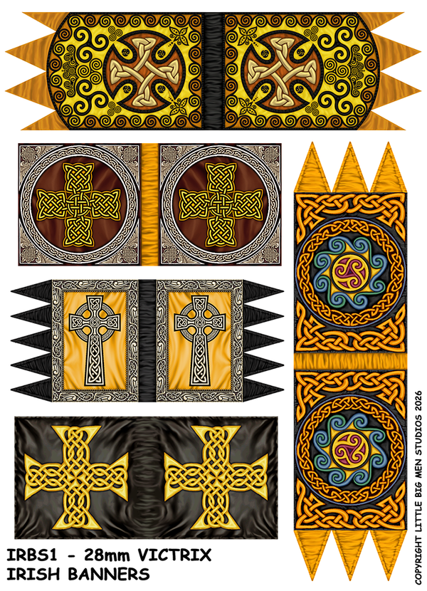 Irish Banner Sheet 1 - Victrix Limited