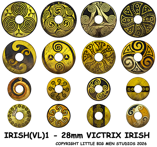 Irish Shield Designs IRISH 1