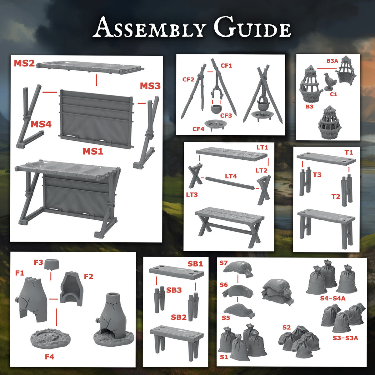 Market Stall (Medieval & Dark Ages)