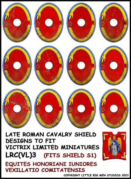 Conception du bouclier de cavalerie romaine tardive 3