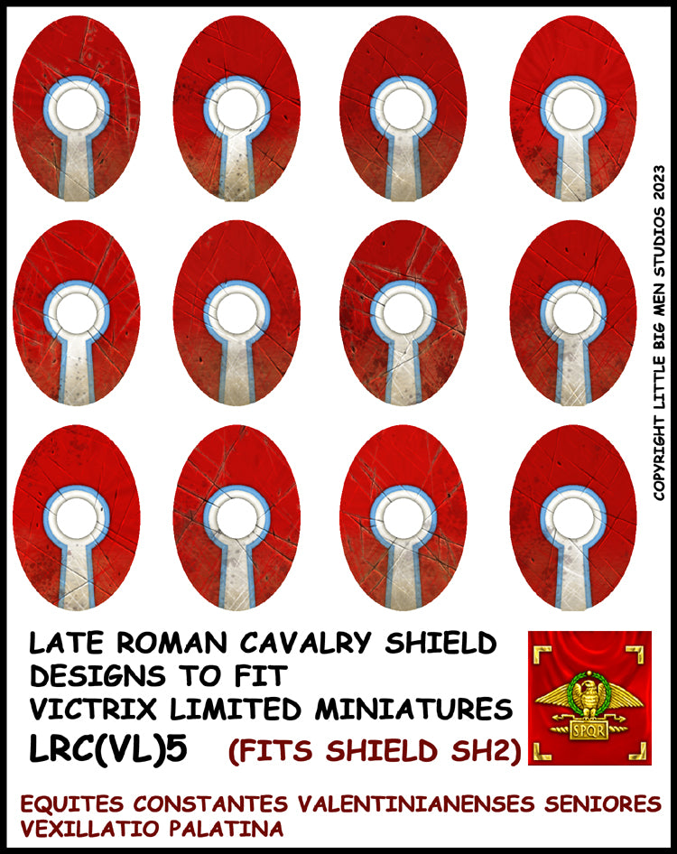 Conception du bouclier de cavalerie romaine tardive 5