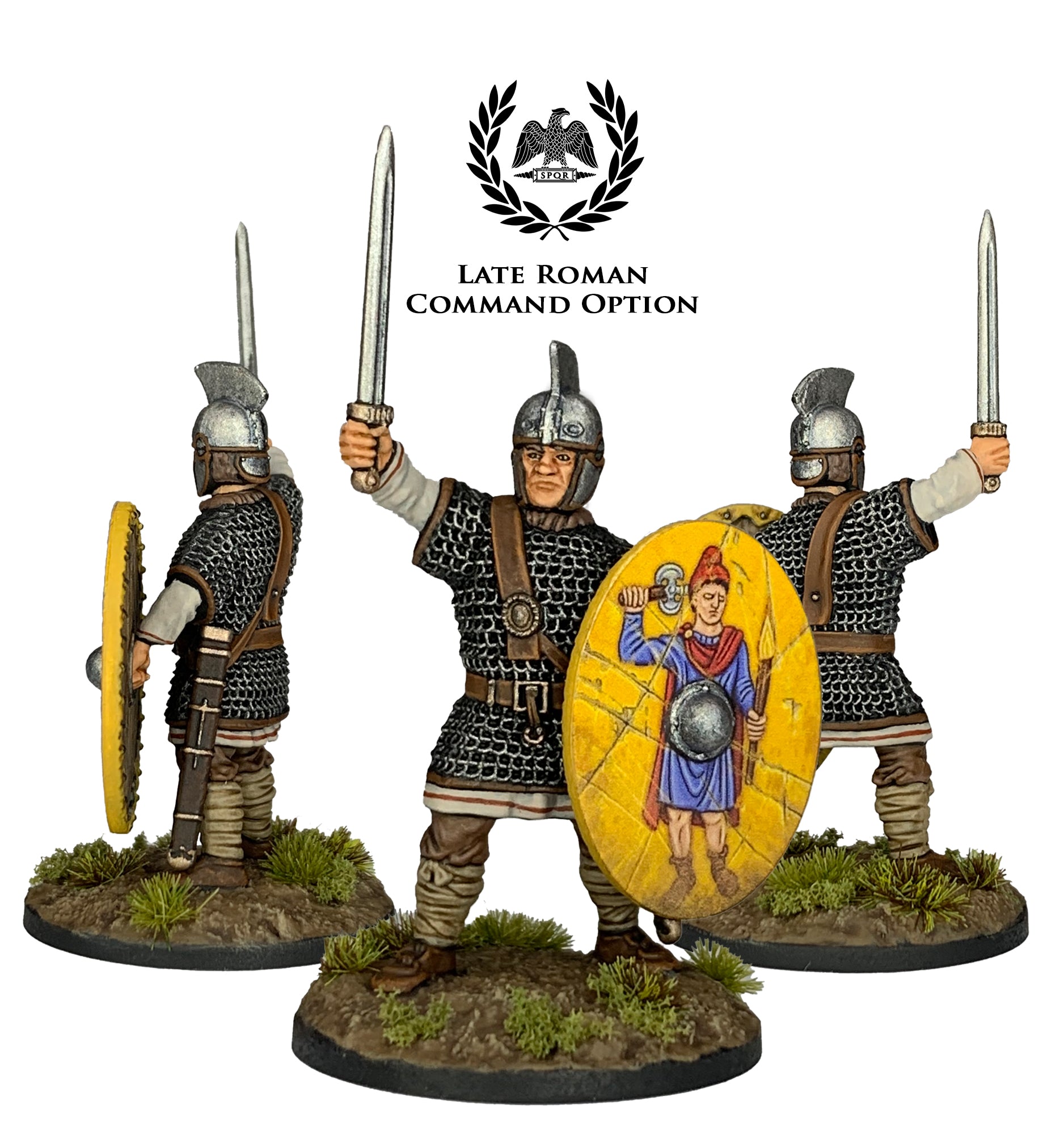 Roman Commader Late Roman Warband - Victrix Limited