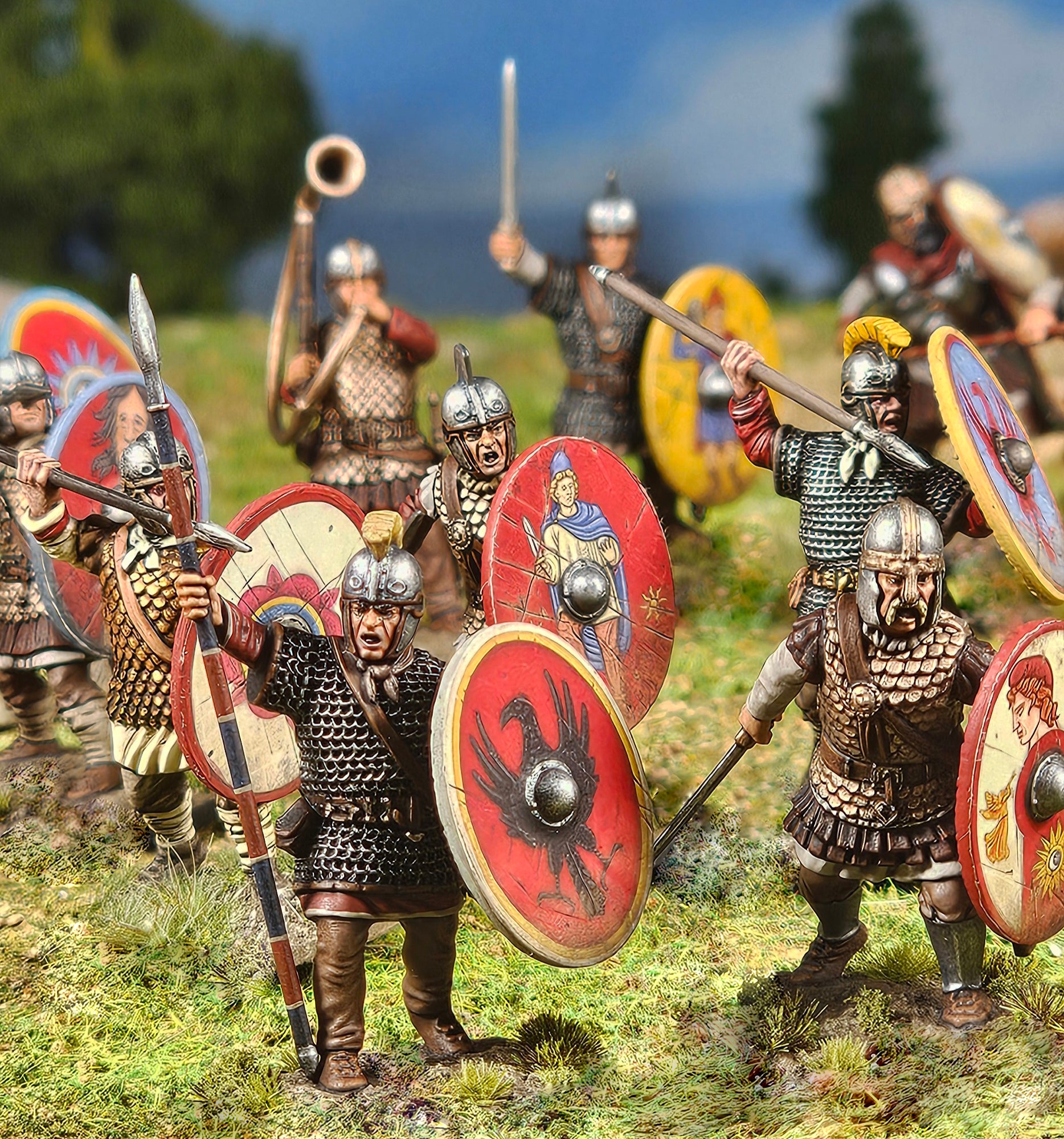 Late Roma Forces Late Roman Warband - Victrix Limited