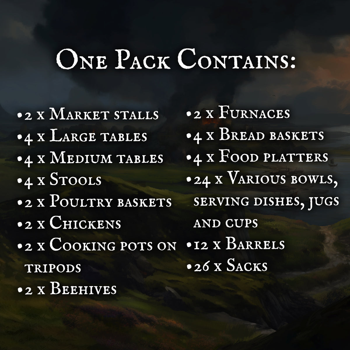 Market Stall (Medieval & Dark Ages)