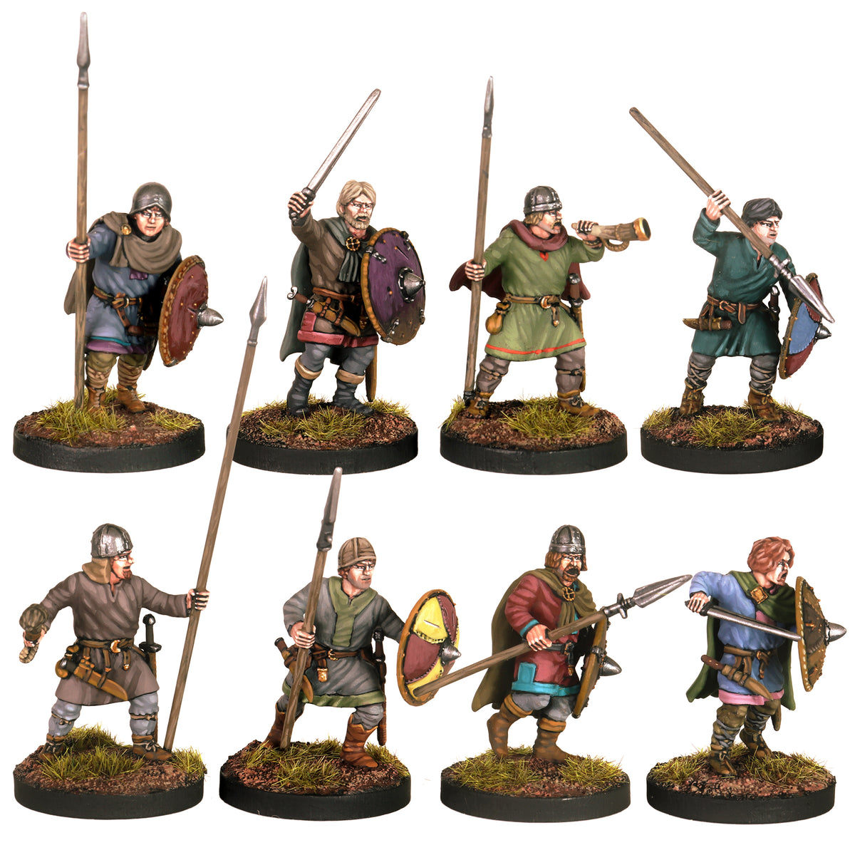Carolingian Franks Unarmoured Infantry