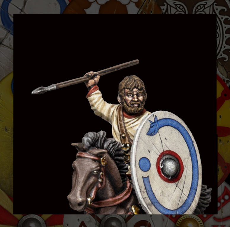 Caballería romana desarmada por el romano tardío