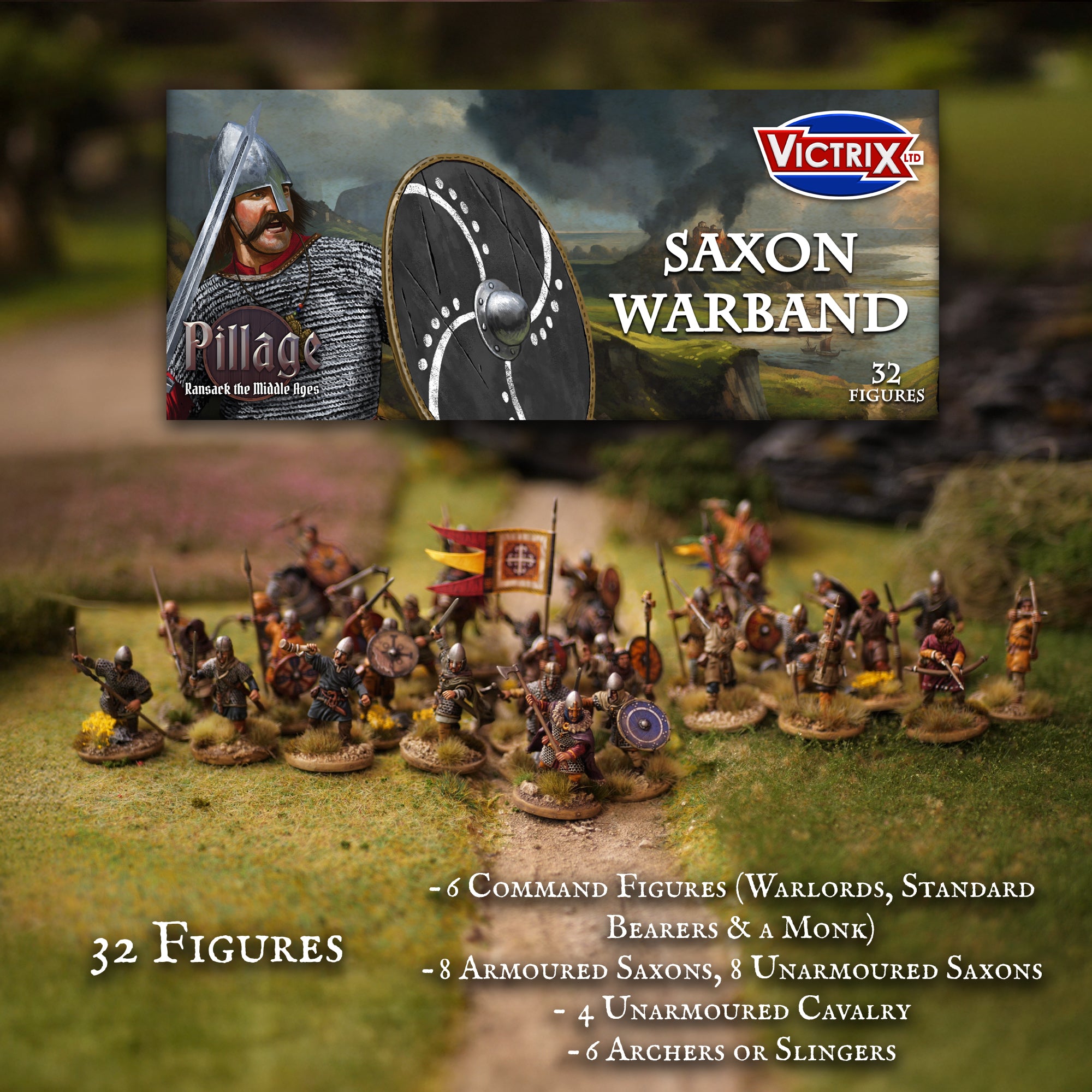 Saxon Composter Saxon Warband - Victrix Limited