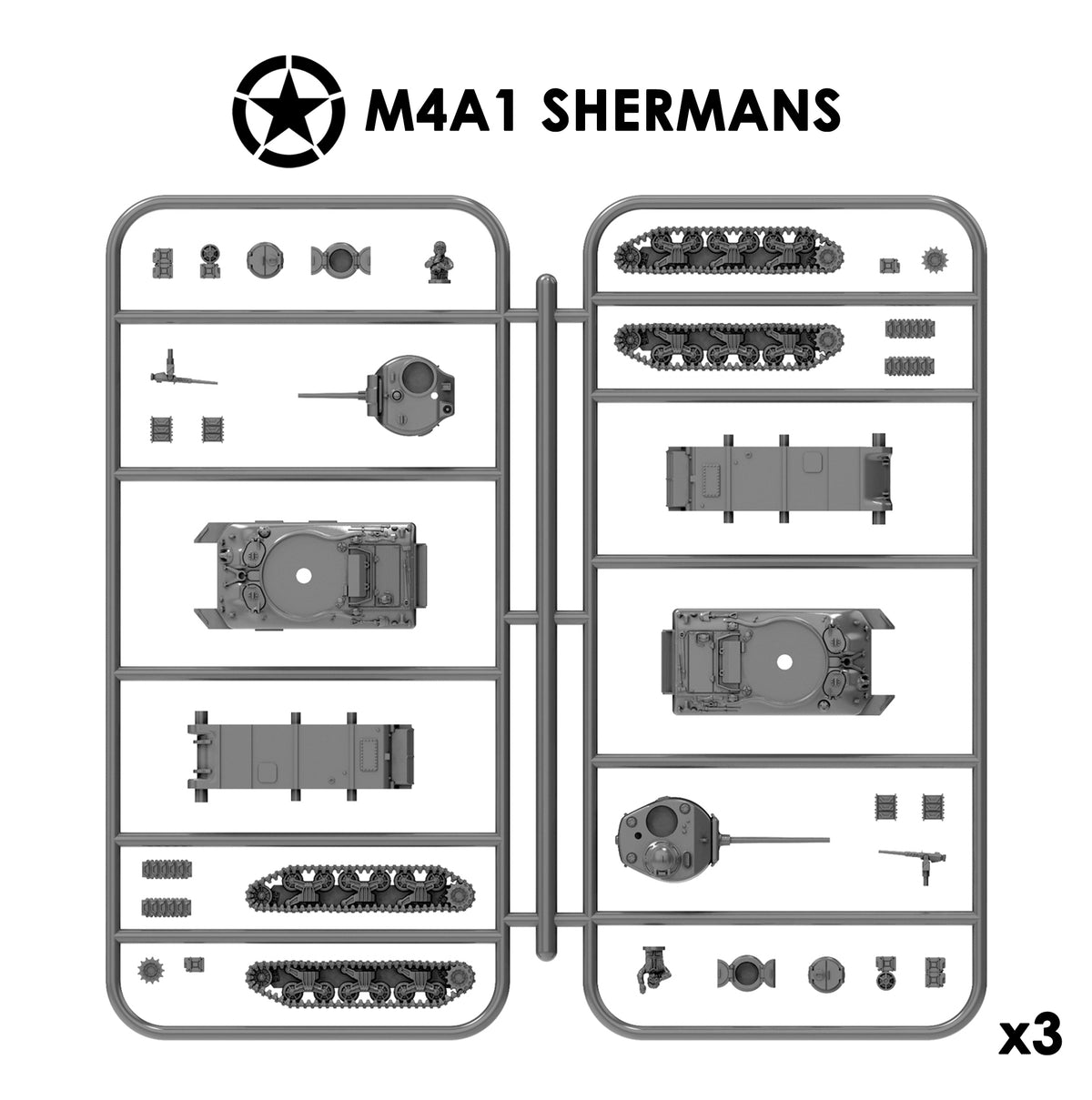 Shermans M4A1