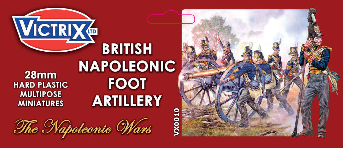 Artillería británica de pies napleónica