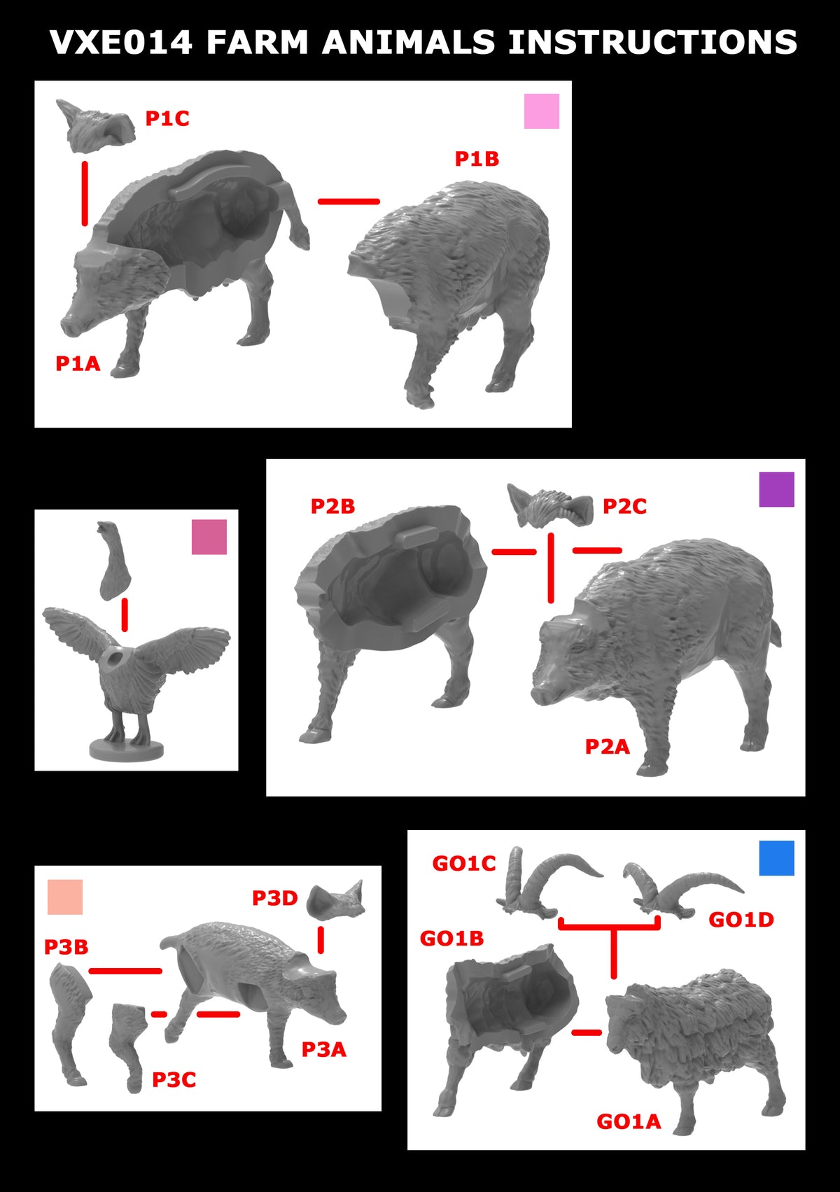 Medieval Farm Animals