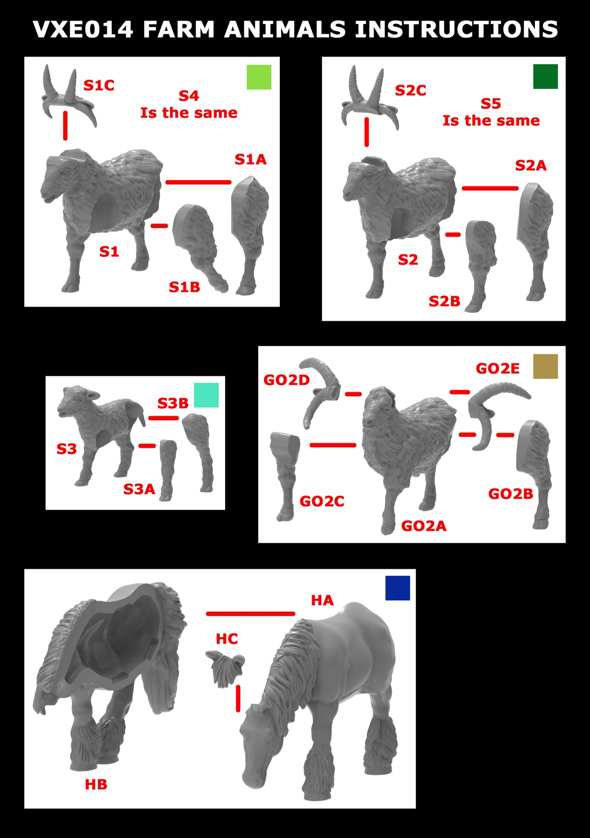 Medieval Farm Animals