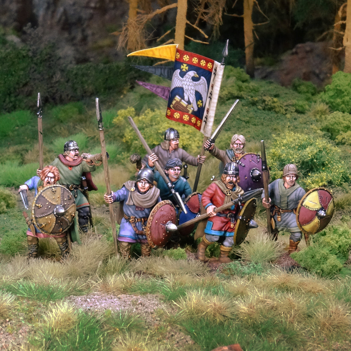 Carolingian Franks Unarmoured Infantry
