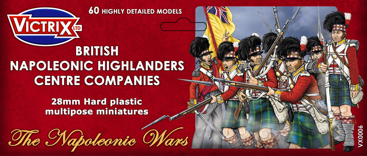 Compagnie del Centro napoleonico britannico dell&#39;Highlander