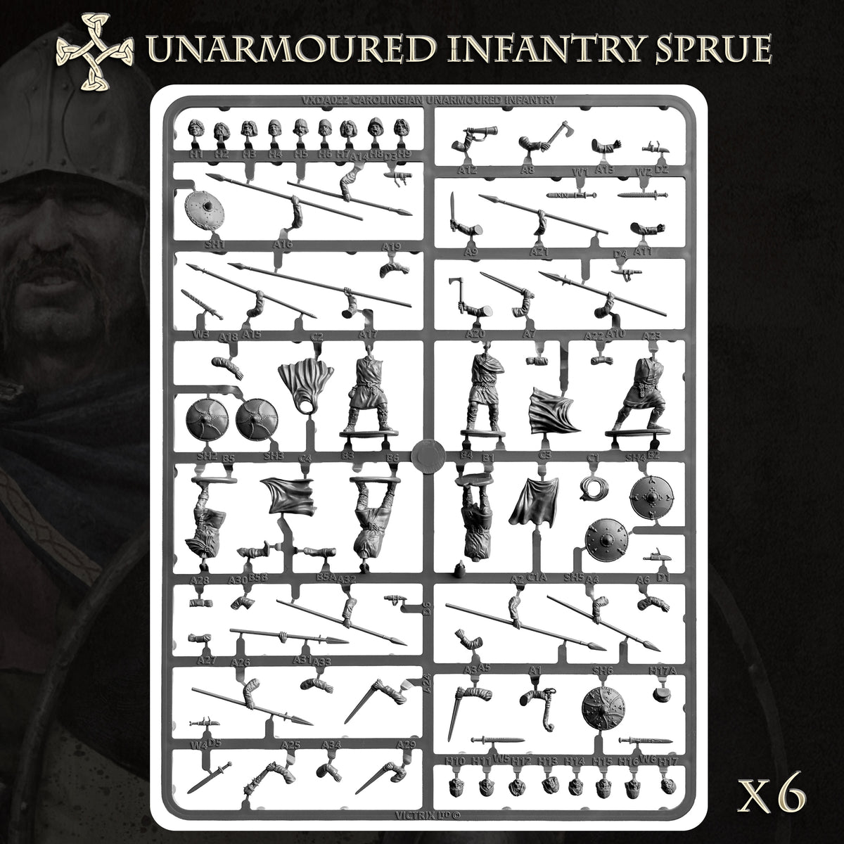 Carolingian Franks Unarmoured Infantry