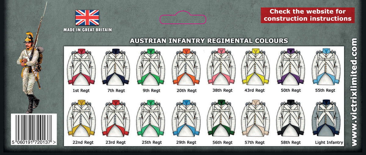 Infanterie napoléonienne autrichienne 1798-1809