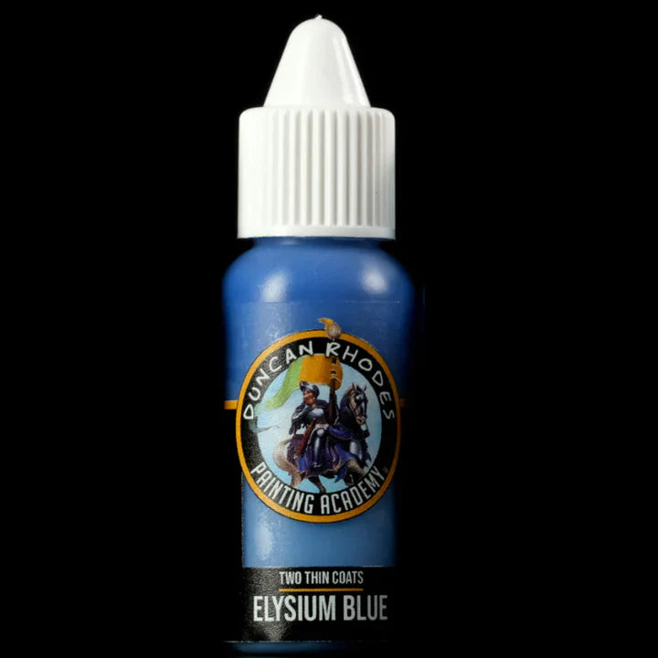 Elysium Blue - два тонких слоя
