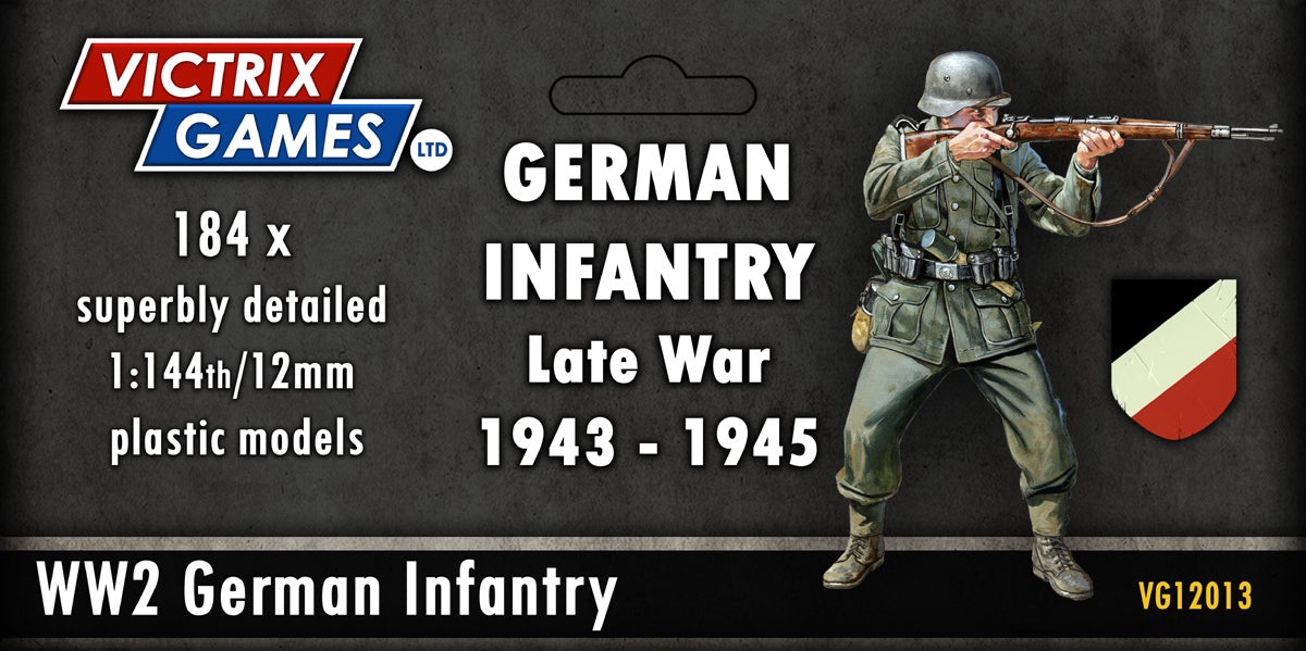 Deutsche Infanterie und schwere Waffen