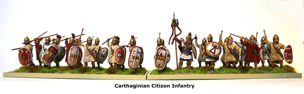 28mm Ancients - Carthaginian Citizen Infantry