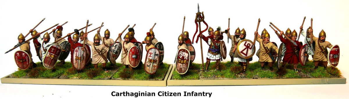 28mm Ancients - Carthaginian Citizen Infantry