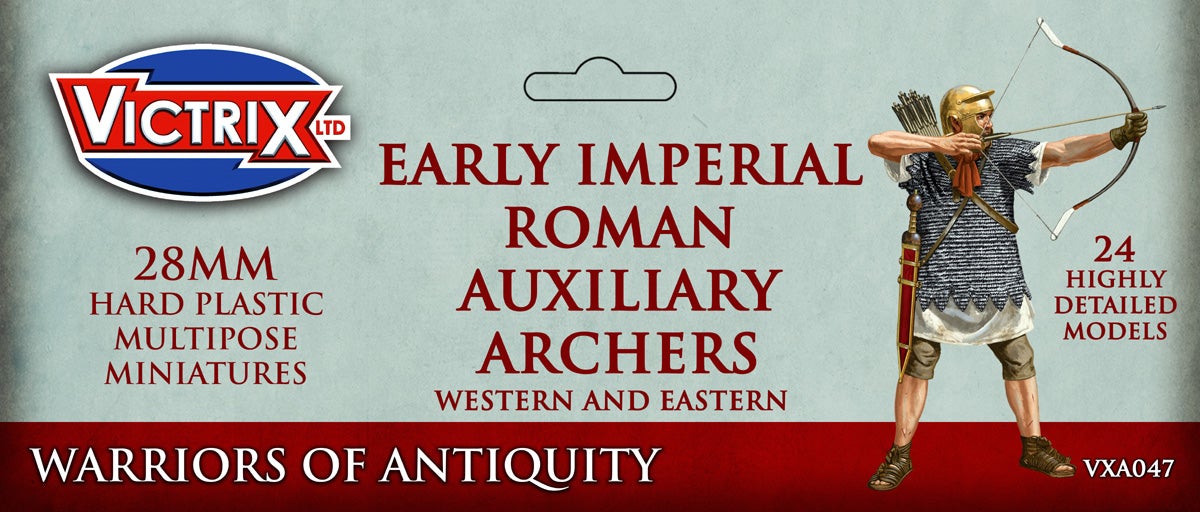 Frühkaiserzeitliche römische Hilfsbogenschützen – westlich und östlich