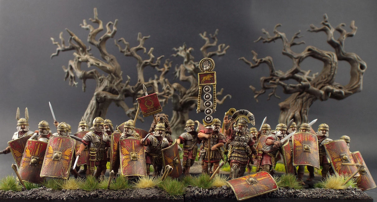 28mm Ancients - Early Imperial Roman Legionaries Attacking