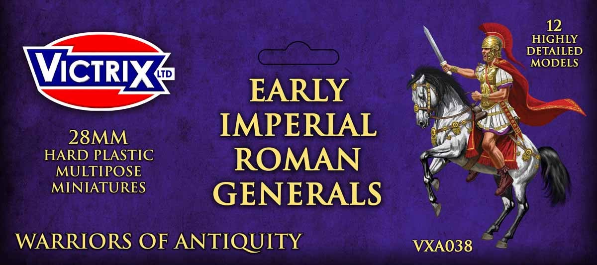 Frühe kaiserliche römische berittene Generäle