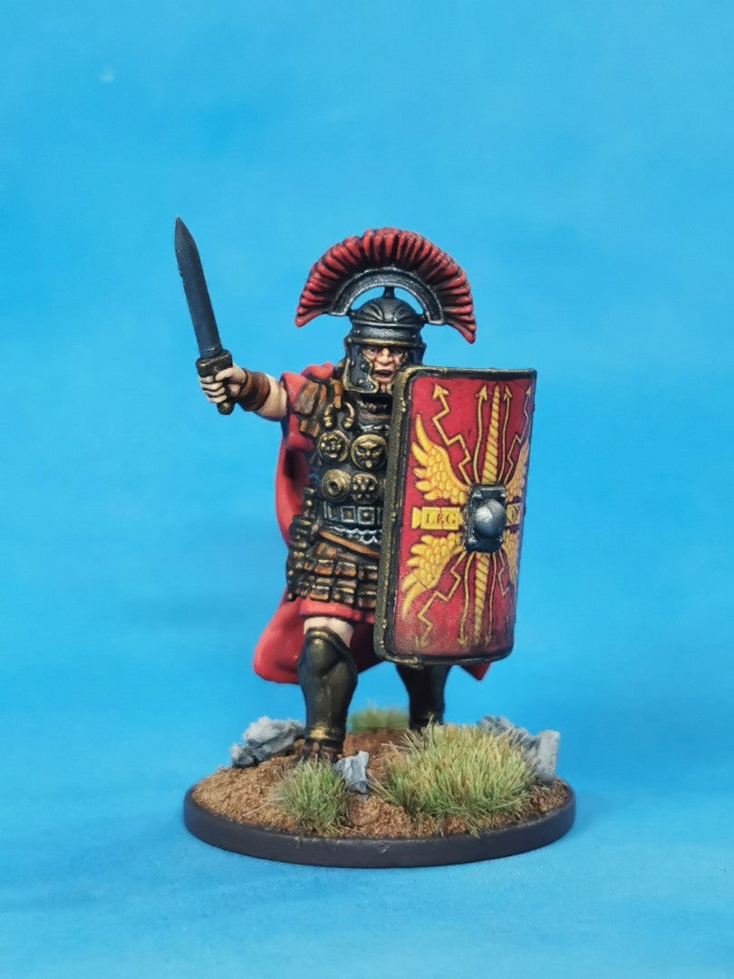 28mm Ancients - Hard Plastic Early Imperial Roman Shield Pack