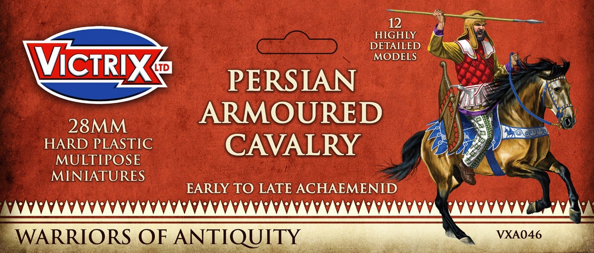 Persische gepanzerte Kavallerie.