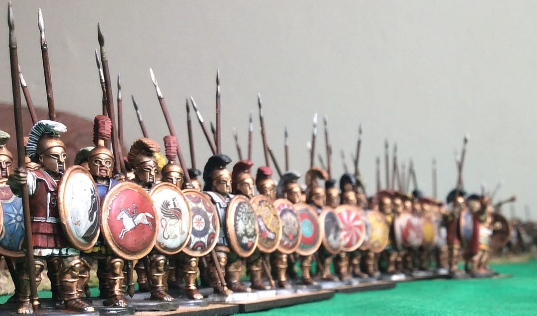 28mm Ancients - Theban Armoured Hoplites 5th To 3rd Century BCE