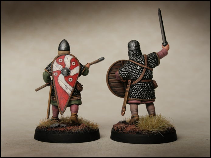 28mm Dark Ages - Huscarls (Late Saxons/Anglo Danes)
