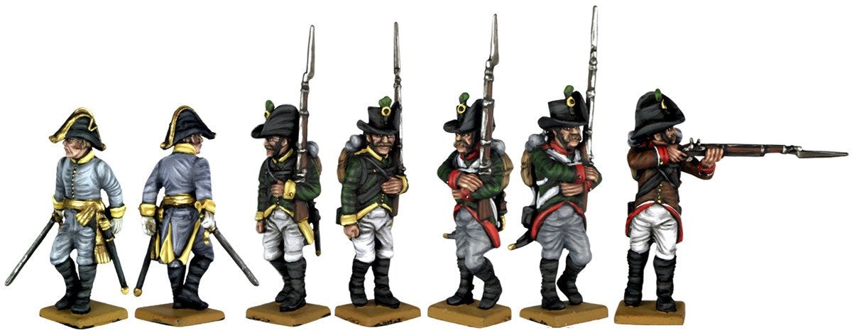 28mm Napoleonics - Austrian Napoleonic Landwehr 1808-1815