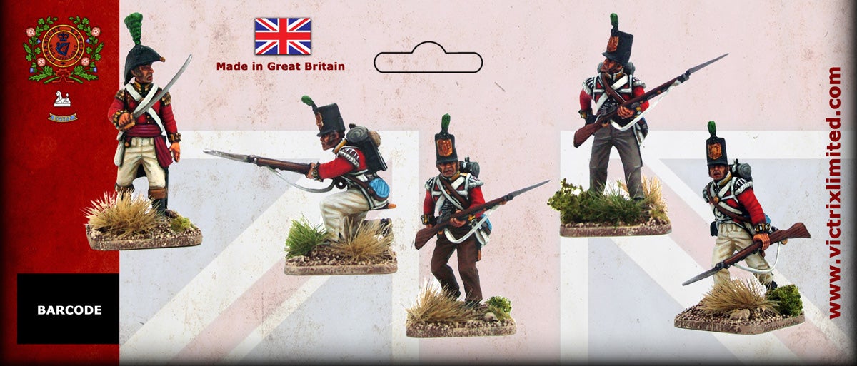 28mm Napoleonics - British Peninsular Infantry Flank Companies