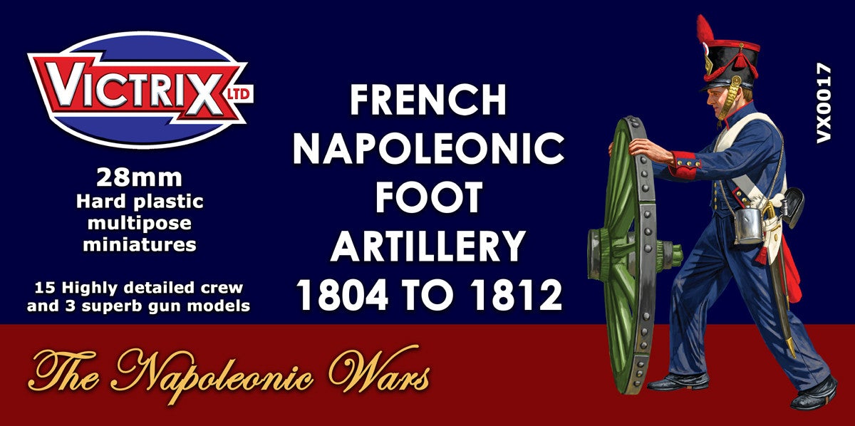 Französische napoleonische Artillerie 1804 bis 1812