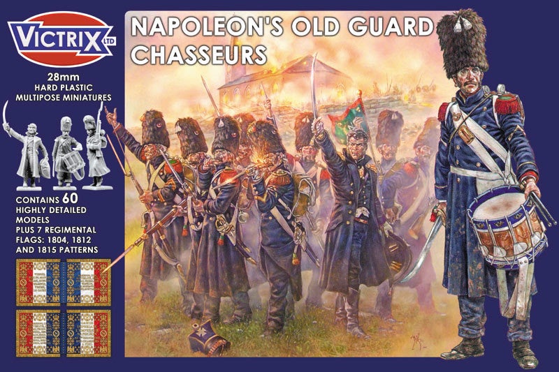 Chasseurs de la vieille garde française de Napoléon