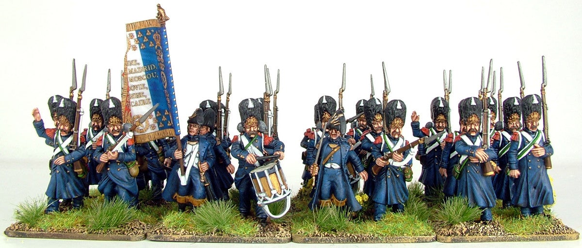 28mm Napoleonics - Napoleon&#39;s French Old Guard Chasseurs