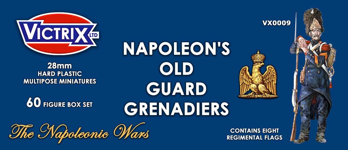 Grenadiers de la vieja guardia francesa de Napoleón