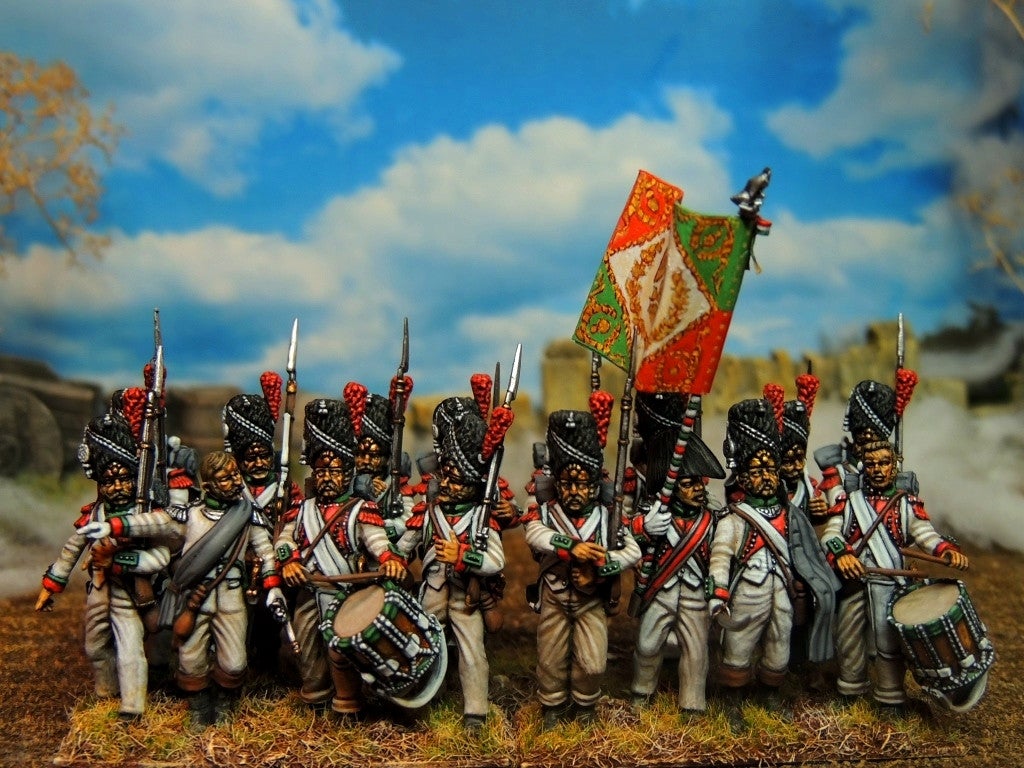 28mm Napoleonics - Napoleon&#39;s French Old Guard Grenadiers