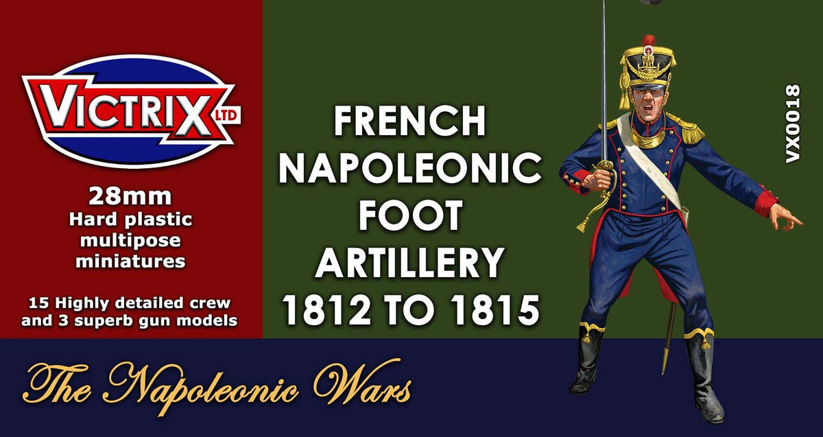 Artillerie française napoléonienne 1812 à 1815